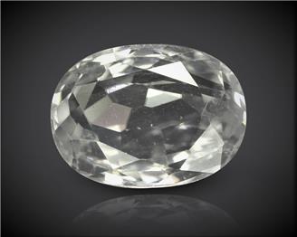 White Zircon Natural Certified 3.14 carats (DIN 90224 )